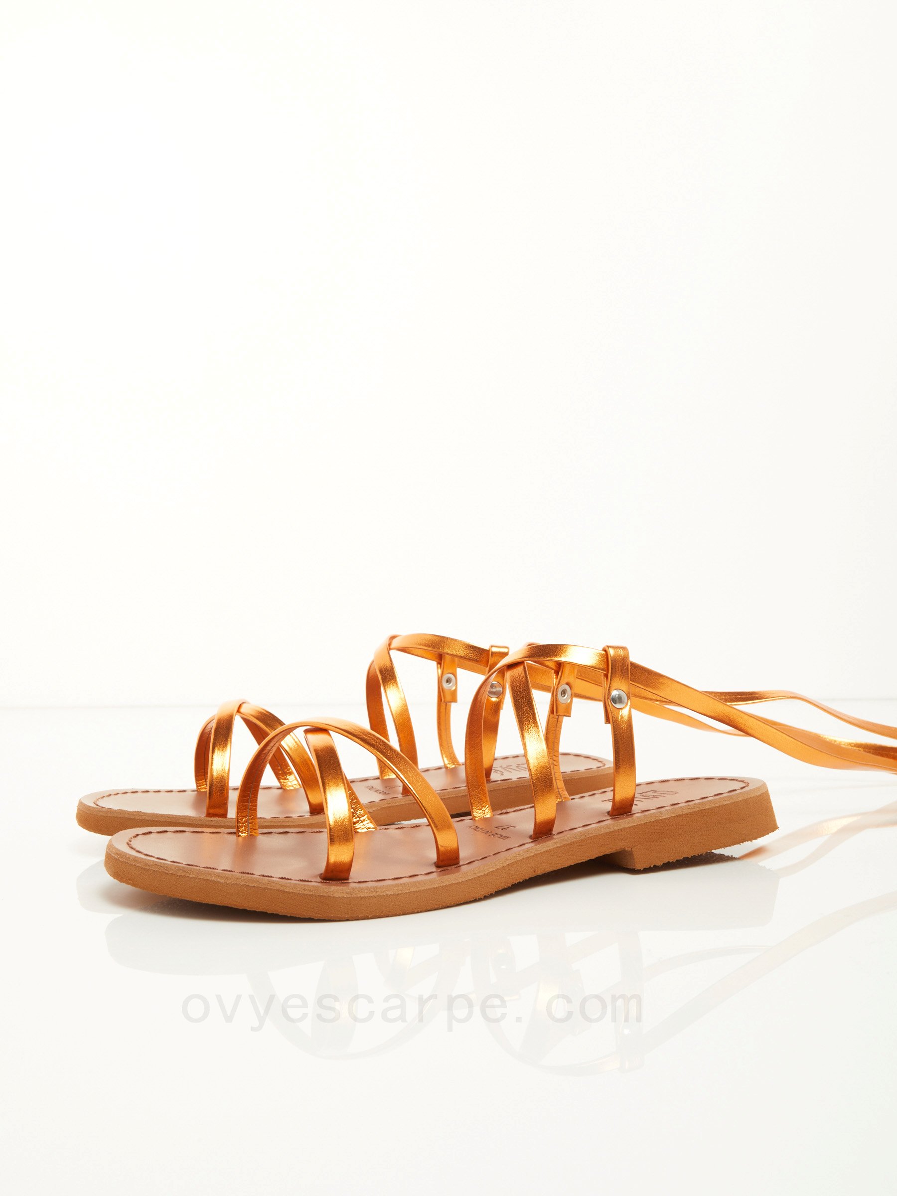 Outlet Online Greek Flat Sandal F08161027-0699 ovye scarpe